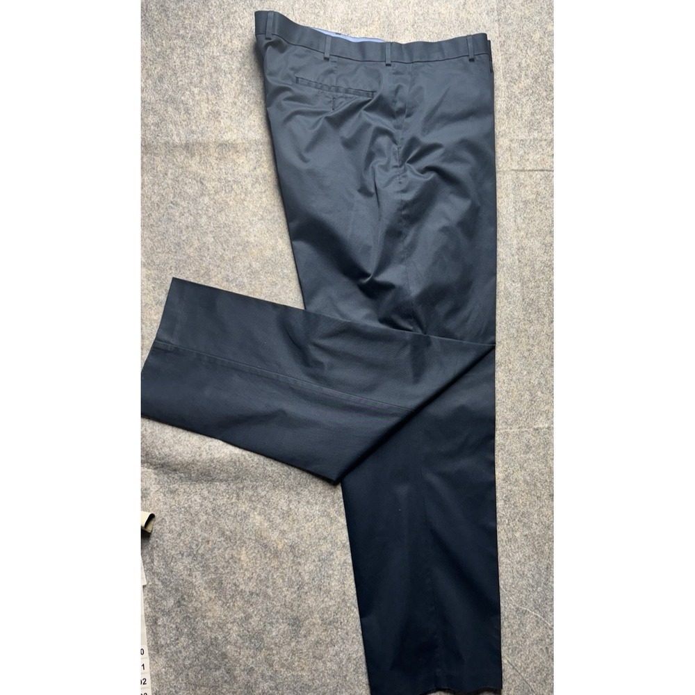 Roundtree &‎ York Gold Label Premium Twill Pants Mens 44x34 Navy Blue